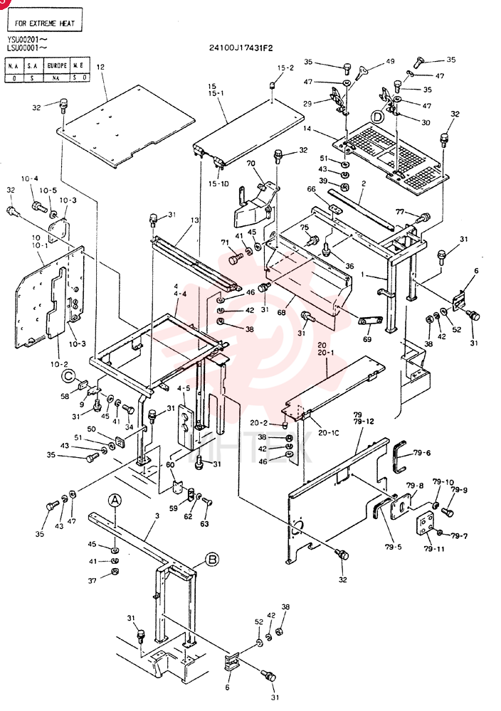GUARD ASSY 24100J17431F2 (3)
