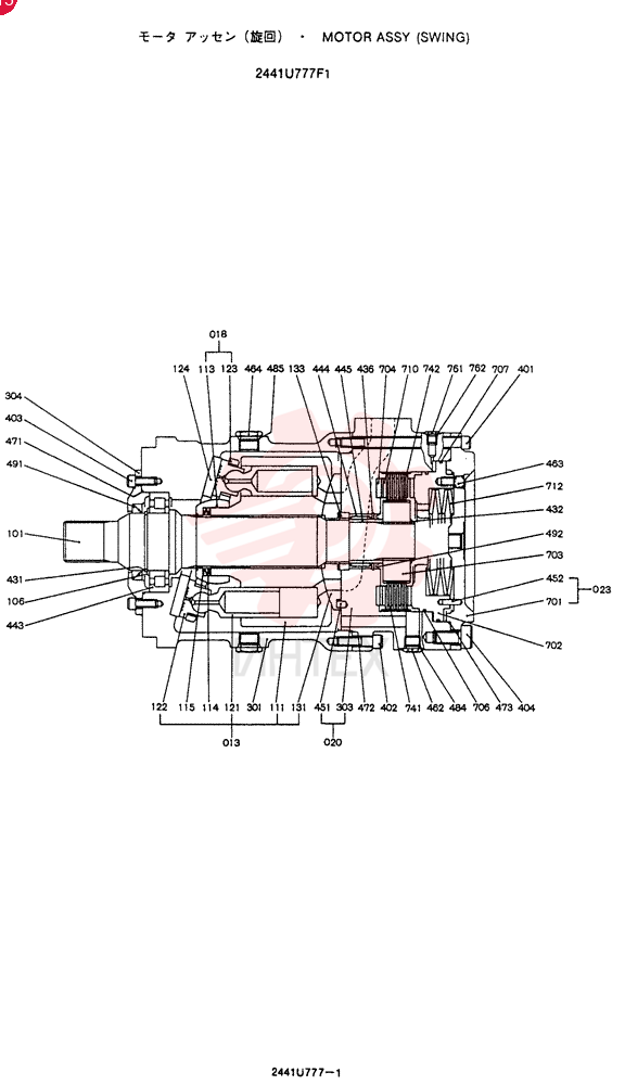MOTOR 2441U777F1