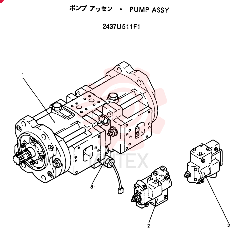 PUMP 2437U511F1