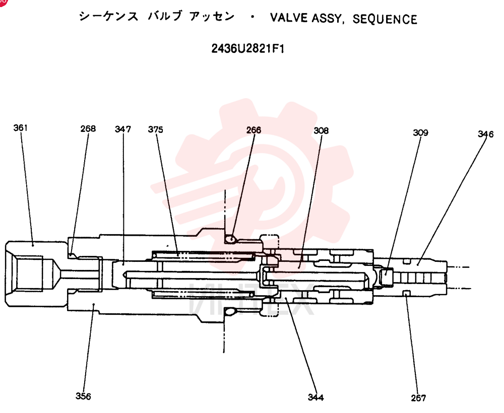 VALVE 2436U2821F1