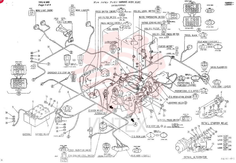 WIRING ASSY, ELEC 24100J17771F1 (3)