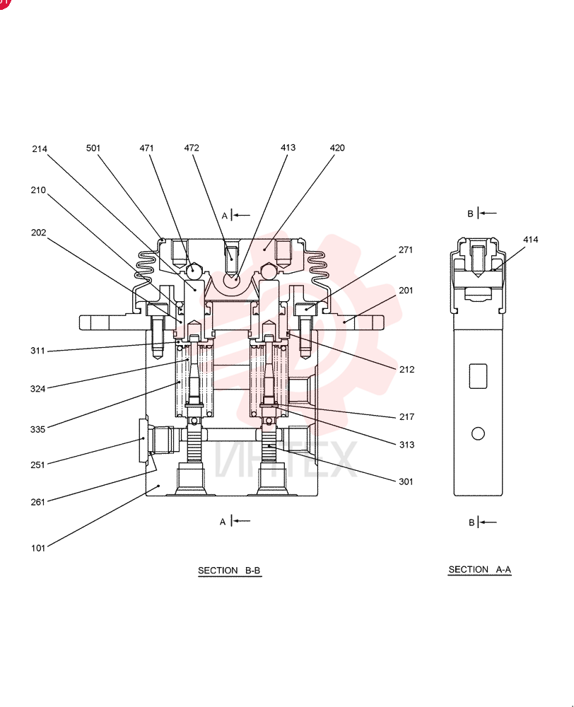 PILOT VALVE PB30V00002F1
