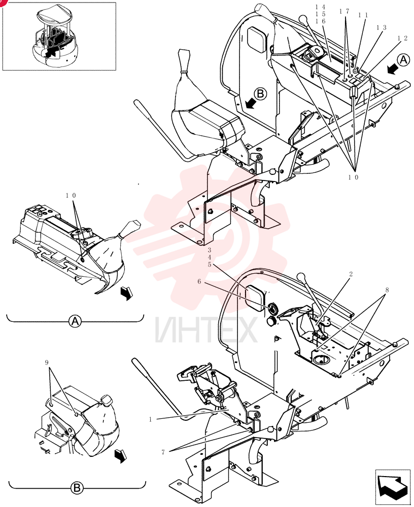 SET OF PARTS 72282351