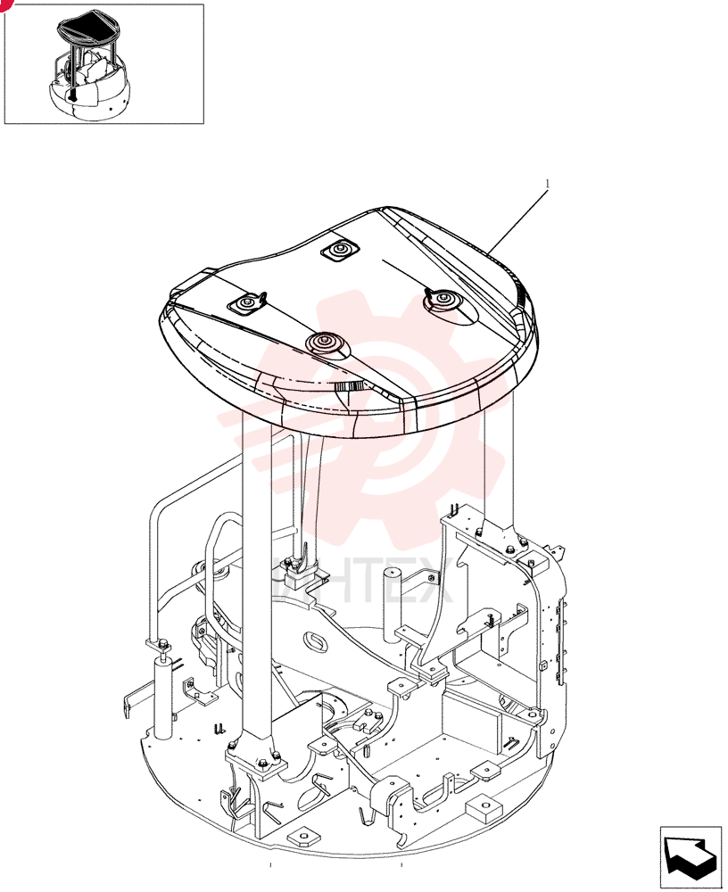SET OF PARTS 72283672