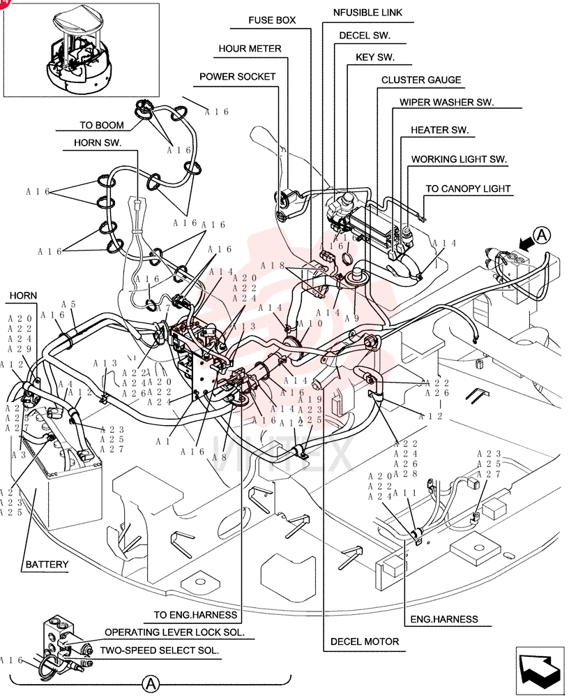 SET OF PARTS 72284179