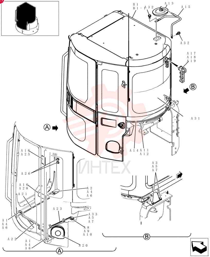 SET OF PARTS 72285237