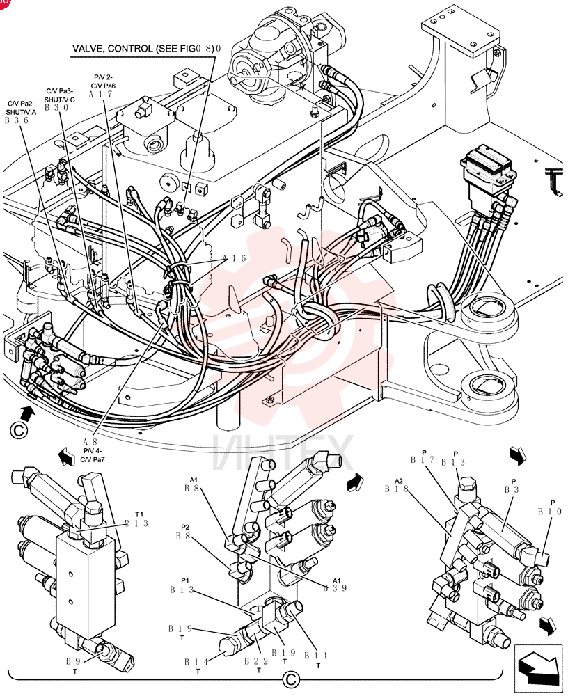 Схема (SK40SR-3) - MINI CRAWLER EXCAVATOR (6/04-12/04) 72283825 (1)