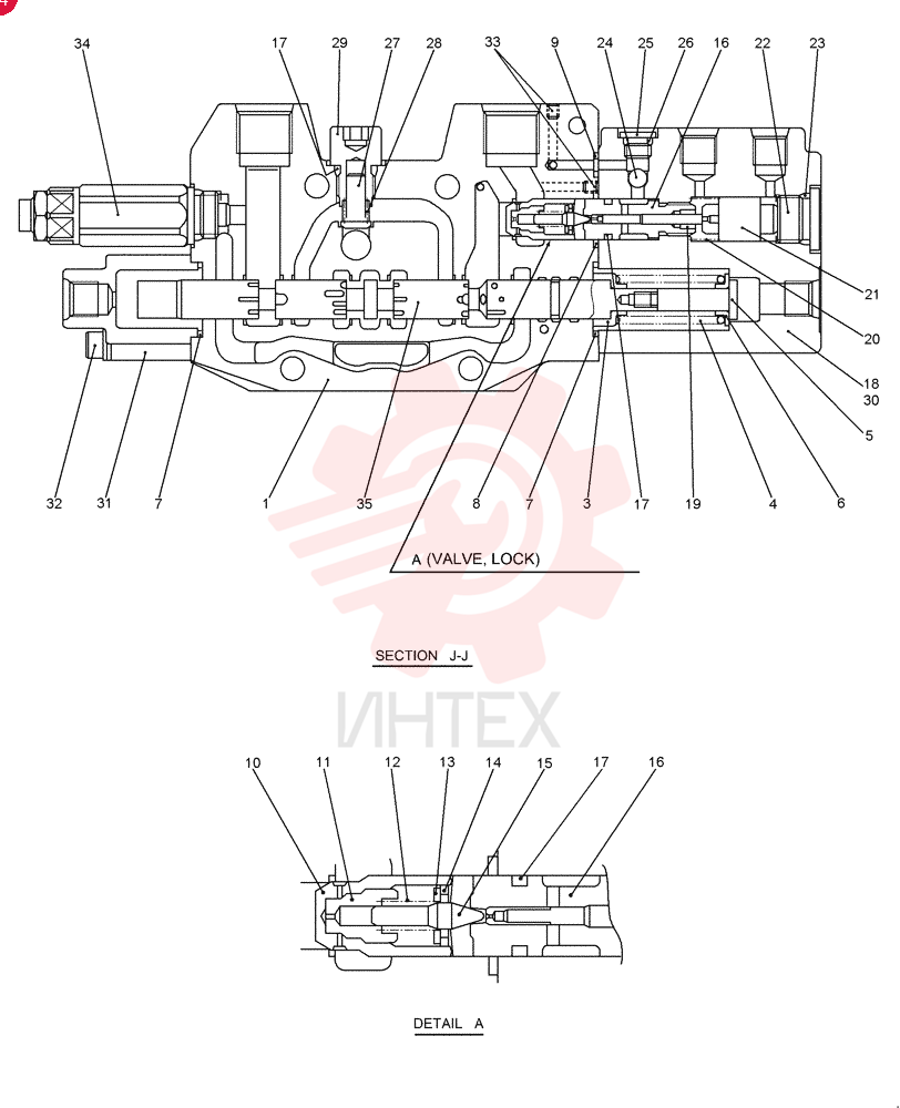 VALVE SECTION PY30V00045F2