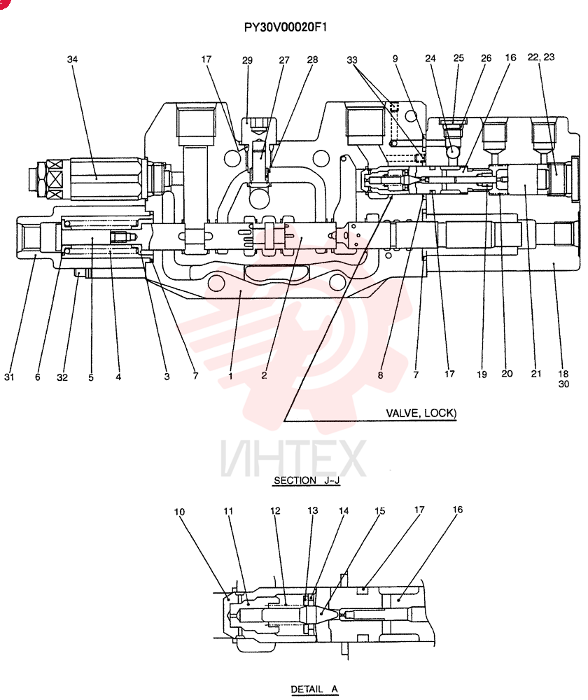 CONTROL VALVE PY30V00020F1 (1)