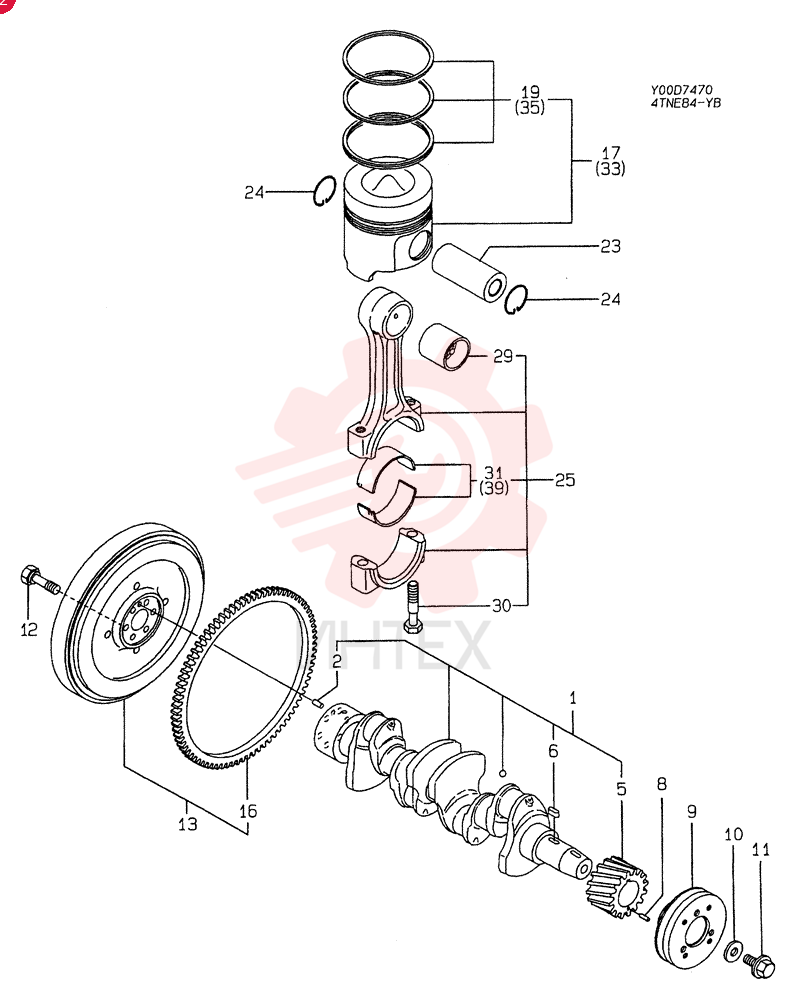 CRANKSHAFT VV12940721100 (2)
