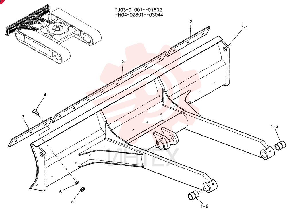 DOZER ASSY PH51B00023F1 (1)