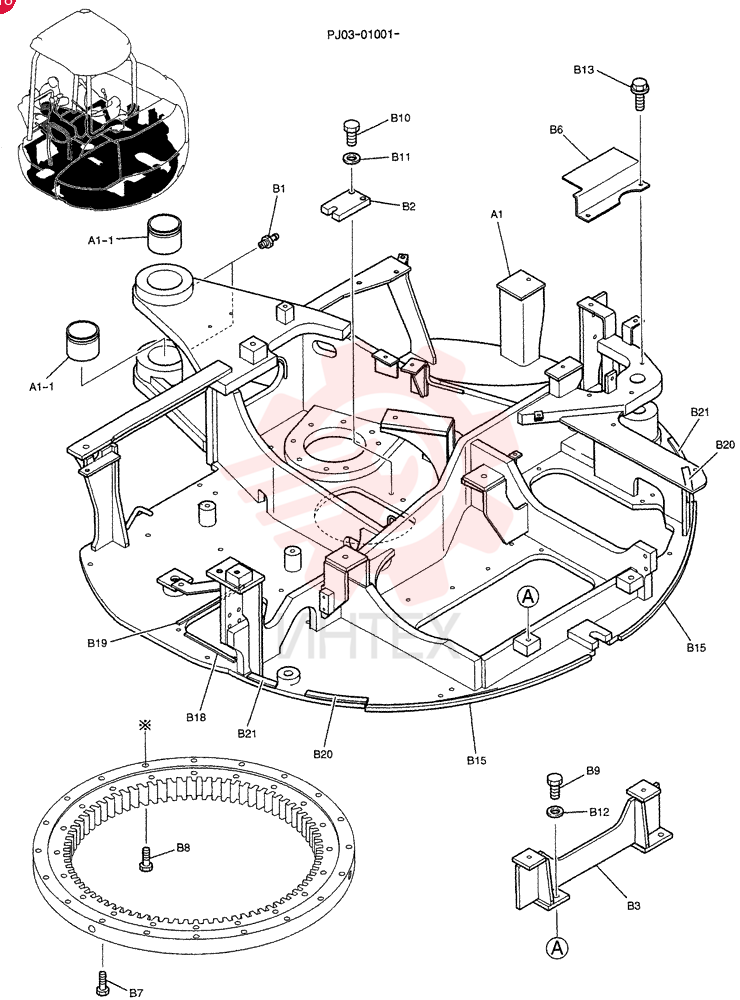 FRAME, UPP PY52F00033P1 (2)