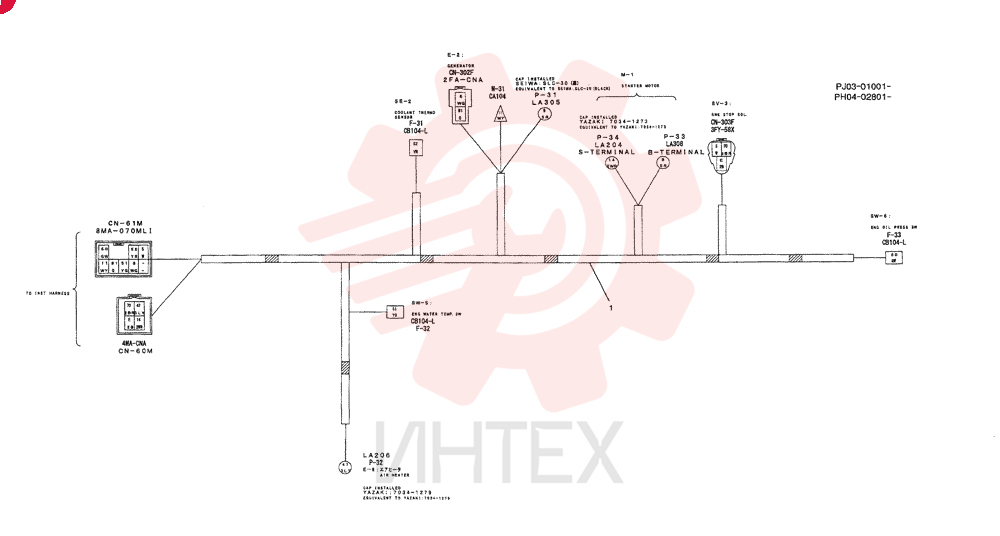 HARNESS ASSY,ENGINE PH16E00002F1 (3)
