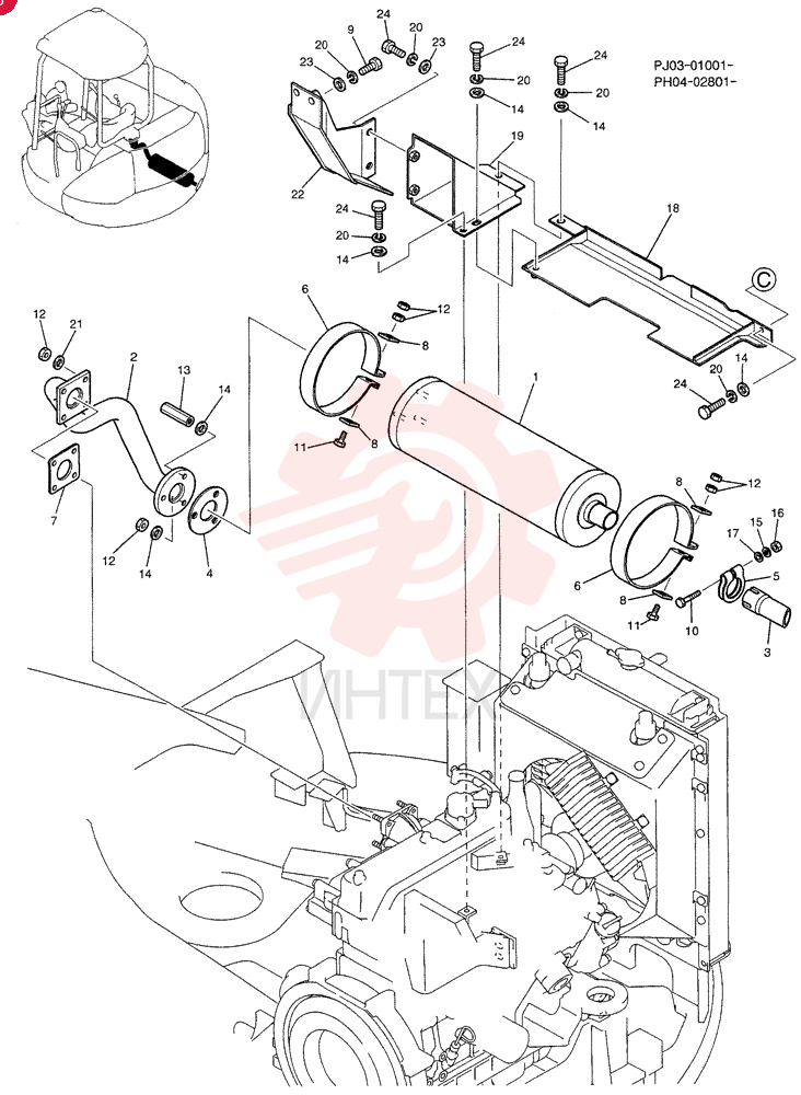 MUFFLER PY12P00005F1 (1)