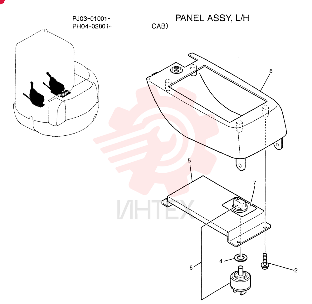 PANEL ASSY. PM17M00017F2 (1)