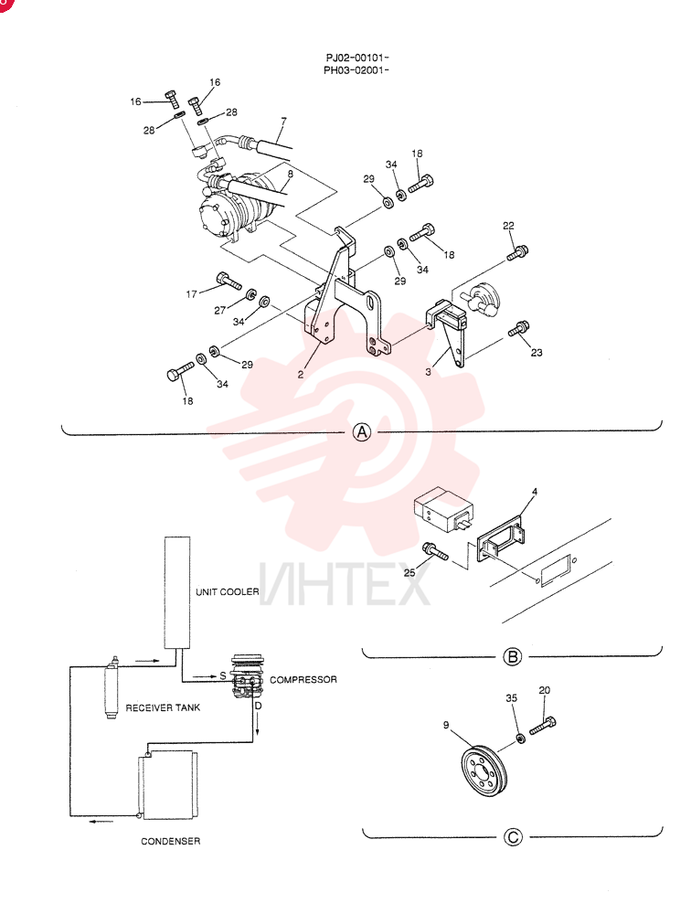COOLER ASSY. PH20M00010F1 (2)