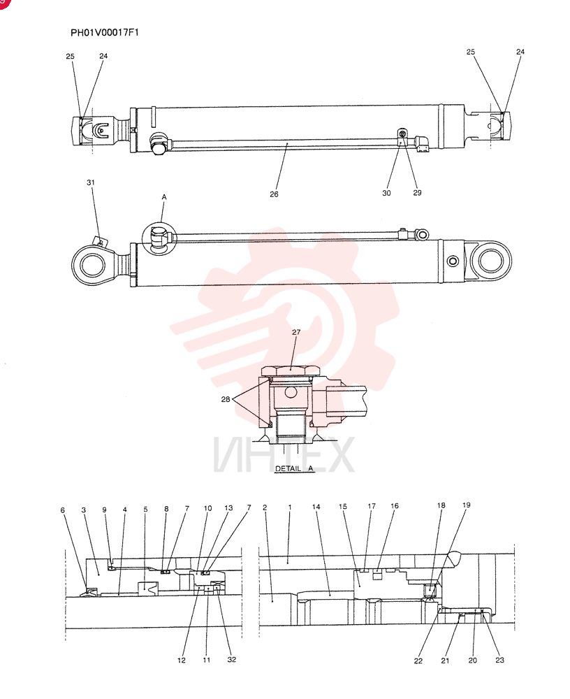 CYLINDER ASSY. PH01V00017F1