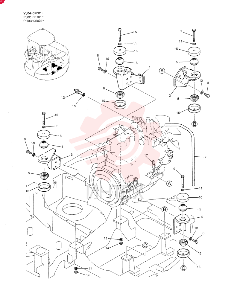 ENGINE INSTAL PH02P00005F1