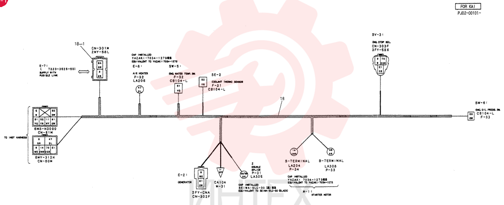 HARNESS ASSY,ENGINE PH16E00001F3 (1)
