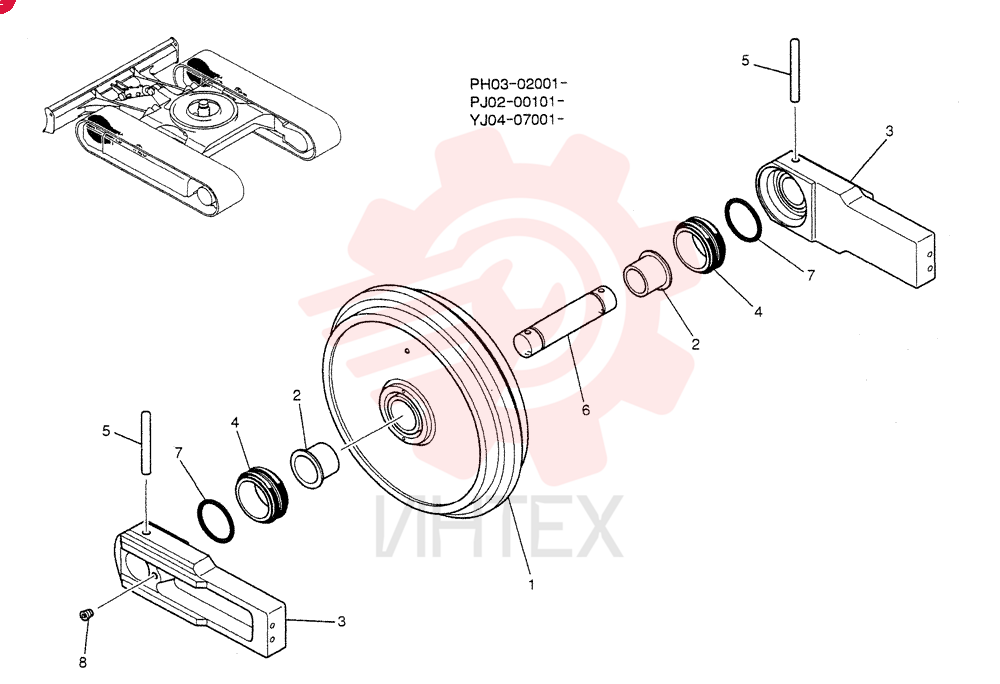 IDLER PH52D00010F1