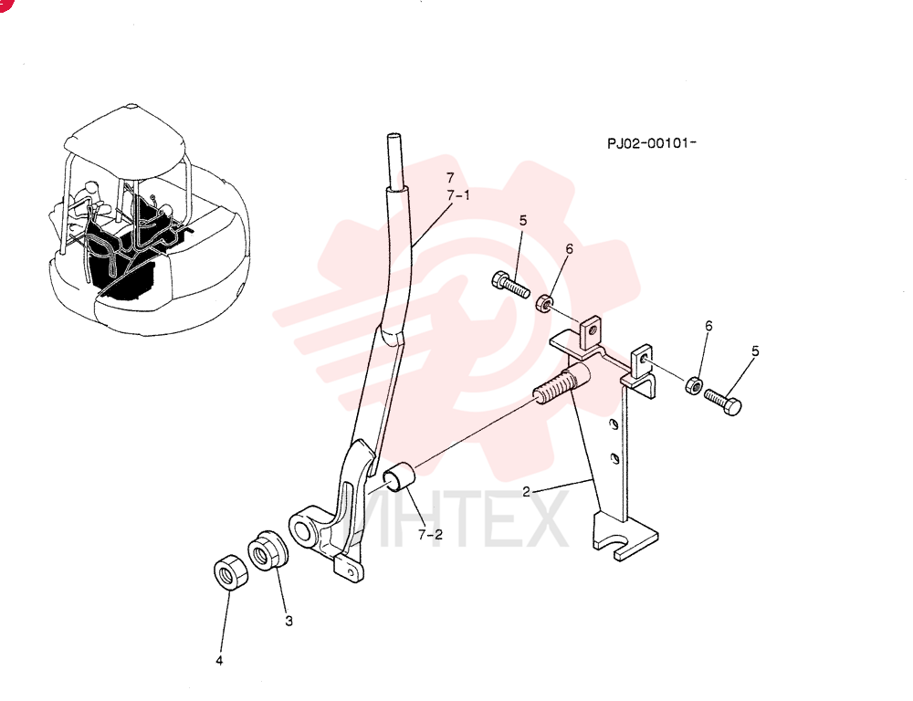 LEVER PB03M01046F2