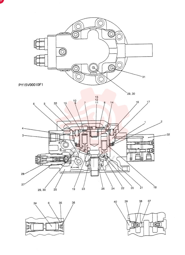 MOTOR PY15V00010F1