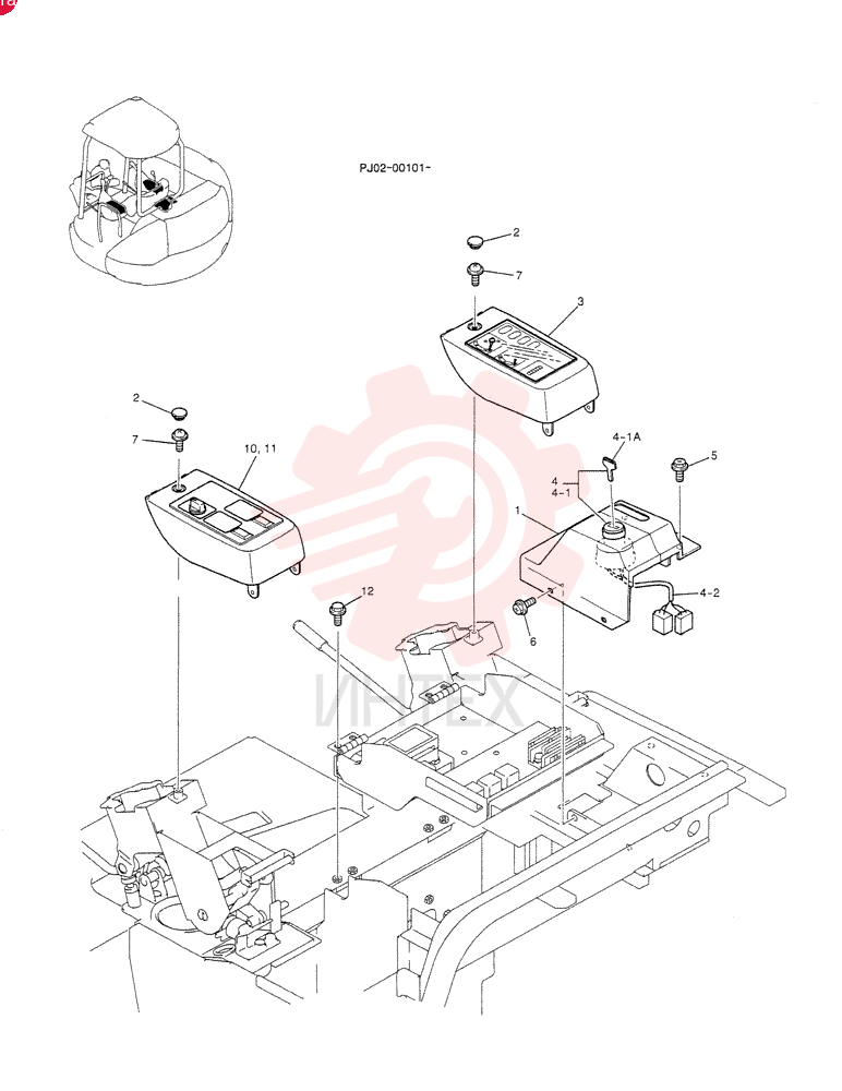 PANEL ASSY, INSTRUMENT PY17M00012F3