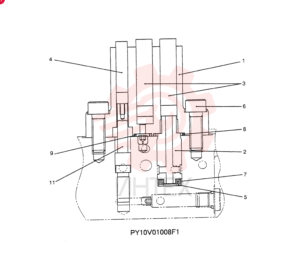 PISTON ASSY PY10V01008F1