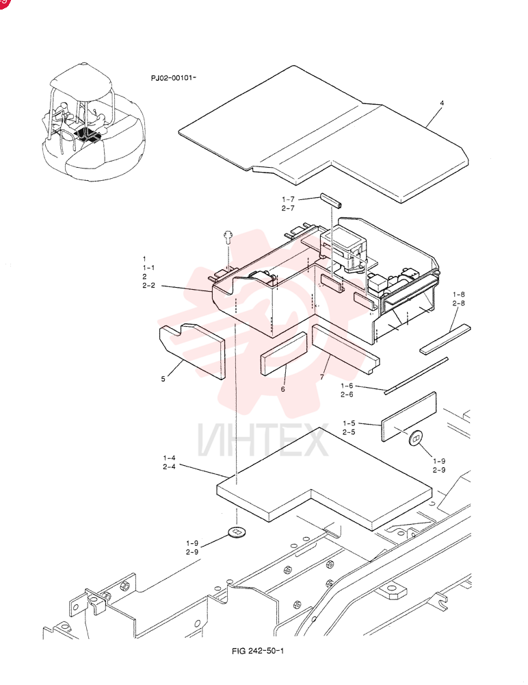 RELAY BOX ASSY (CANOPY) PY24E00009F1