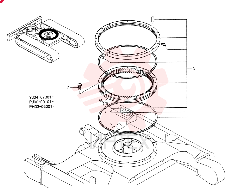 RING ASSY. YJ40F00001F2