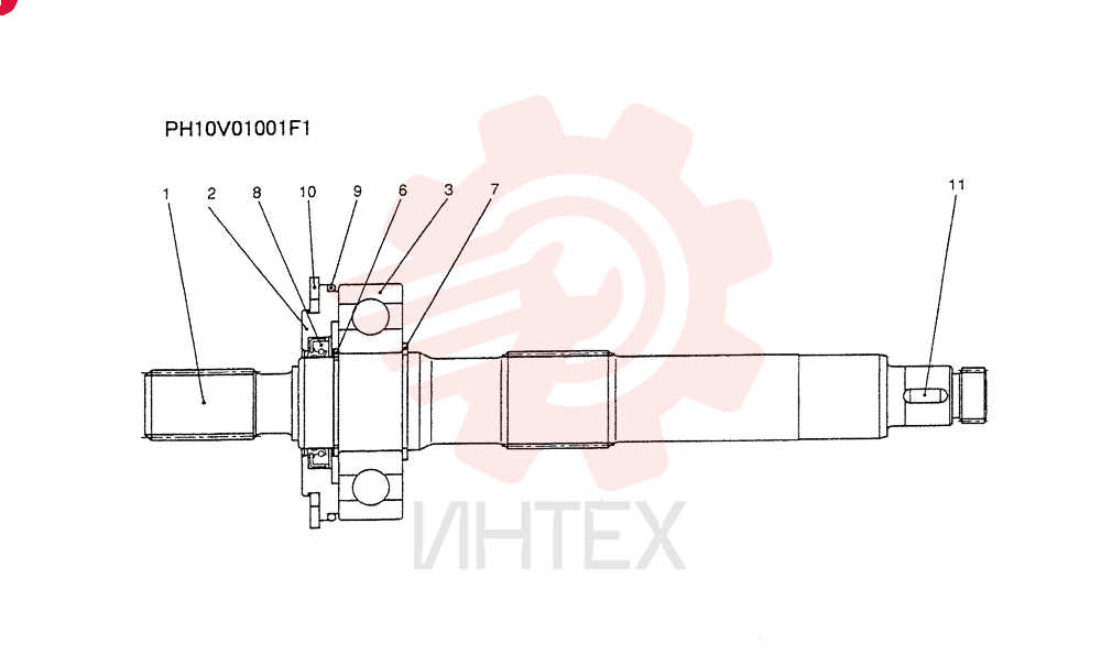 SHAFT ASSY. PH10V01001F1