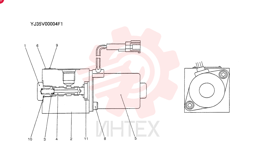SOLENOID VALVE YJ35V00004F1