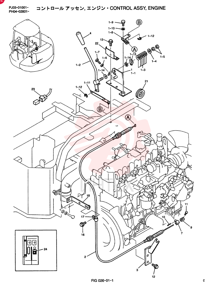 CONTROL ASSY, ENGINE PH11M00005F1