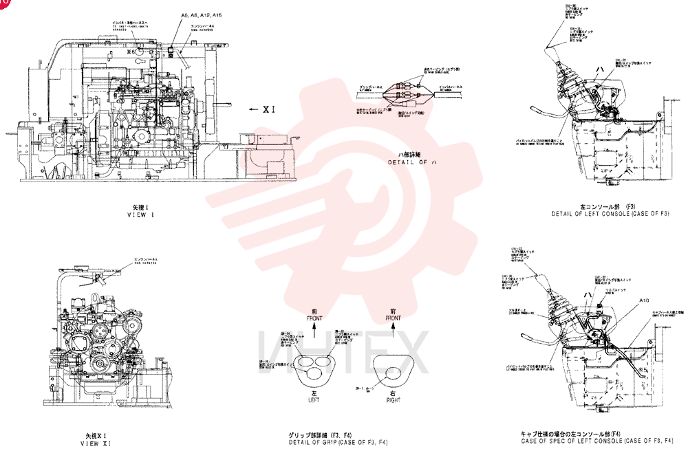 HARNESS ASSY, UPP (CANOPY) PH13E00012F3 (3)