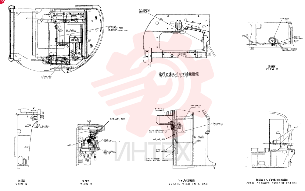 HARNESS ASSY, UPP (CANOPY) PH13E00012F3 (4)
