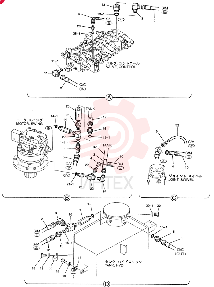 HYD LINES, UPP PH32H00003F1 (2)