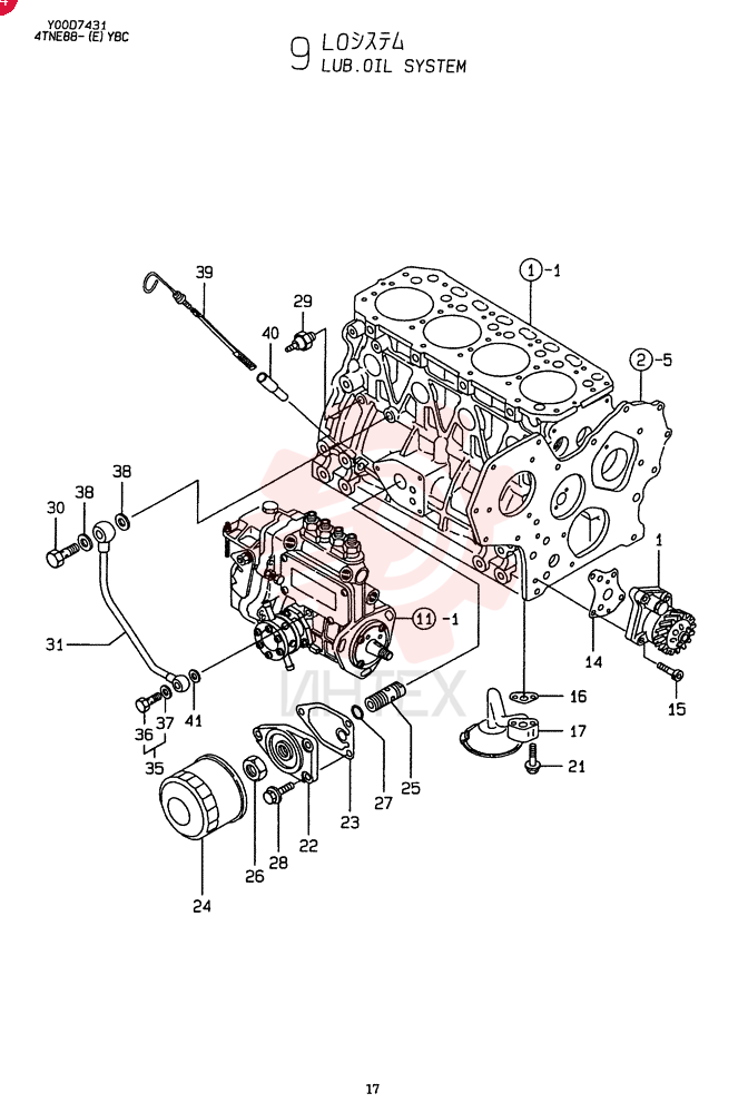 LUBE PUMP VV12940732000