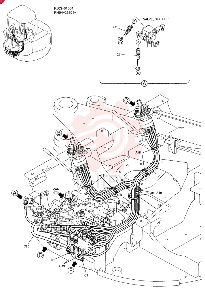 CONTROL LINES,REMOTE PH68H00005F3 (1)