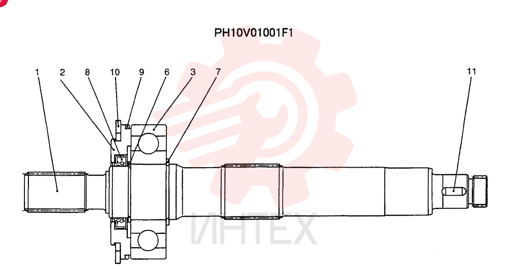 SHAFT ASSY. PH10V01001F1