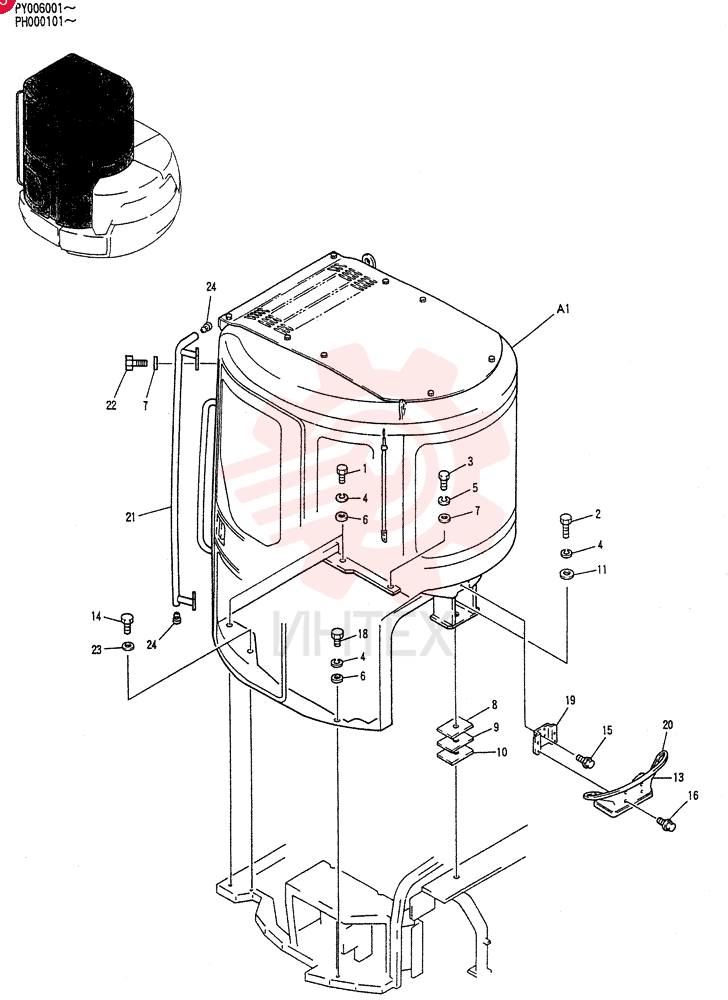 CAB INSTAL (COOLER)