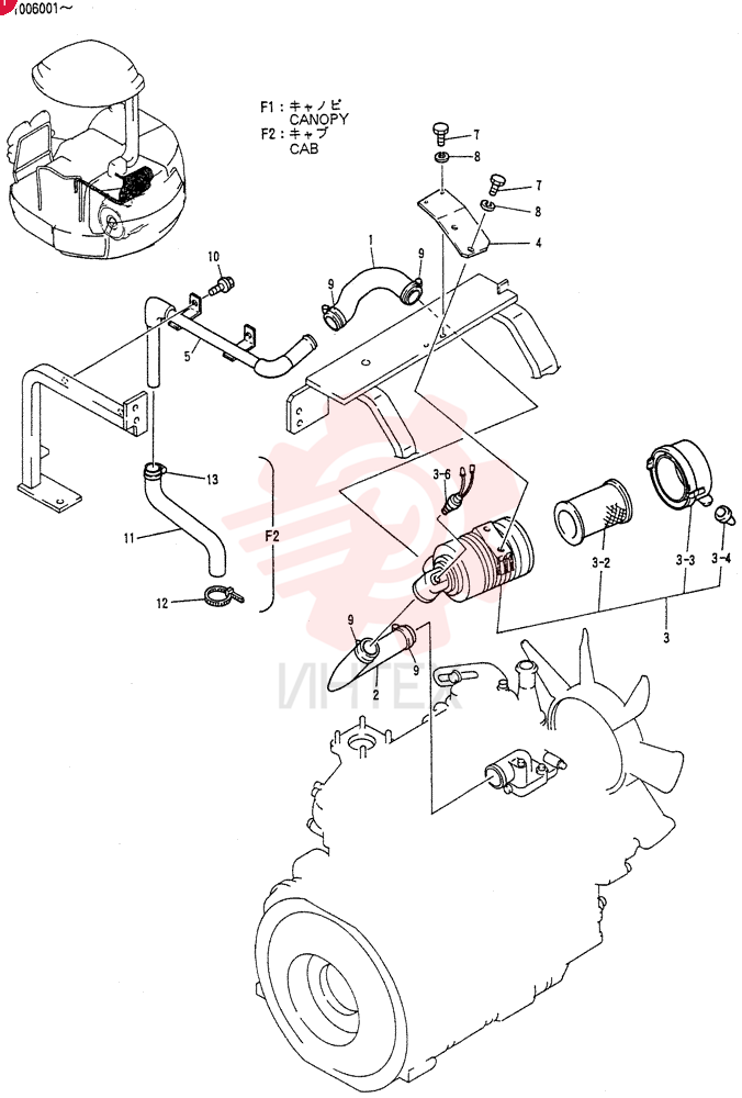 CLEANER ASSY, AIR (CANOPY)