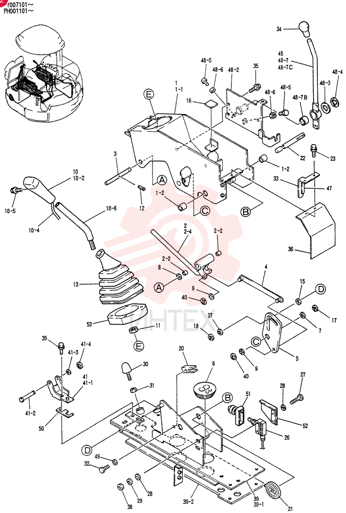 CONTROL BOX ASSY (FOR RIGHT SIDE)