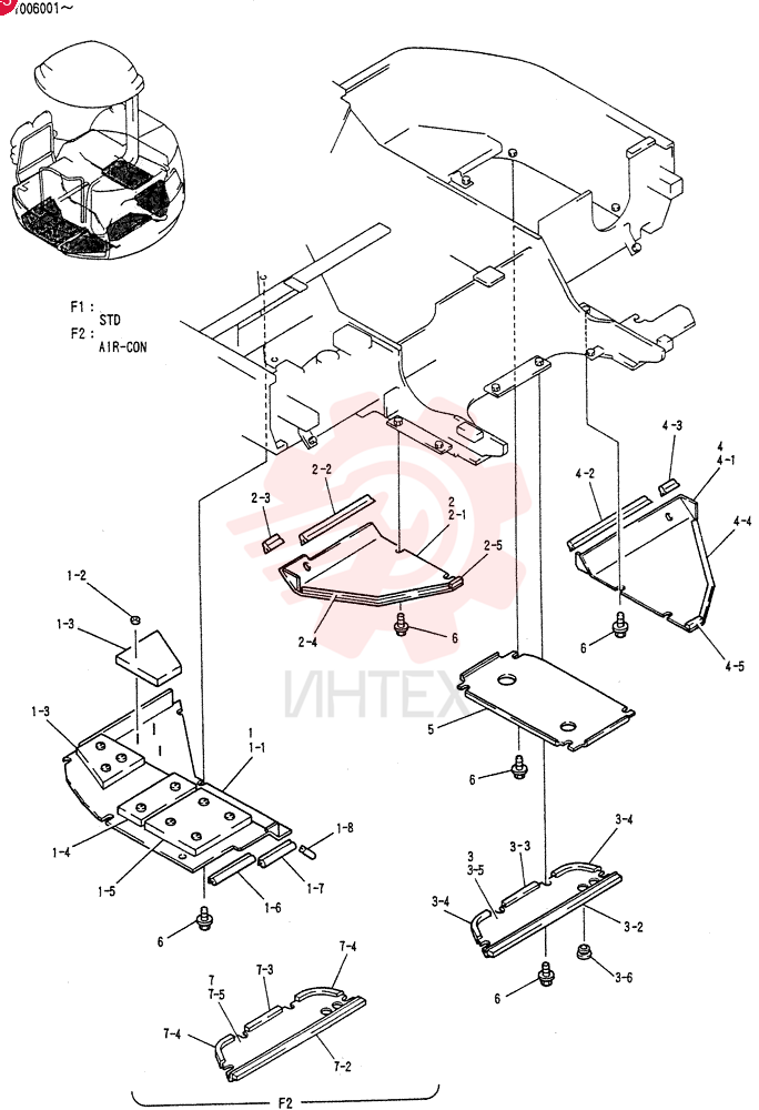 COVER ASSY, UNDER (STD) PY24C00003F1