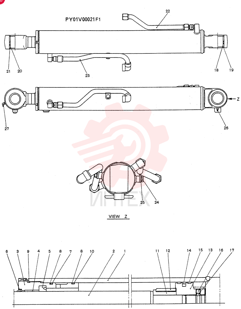 CYLINDER PY01V00021F1