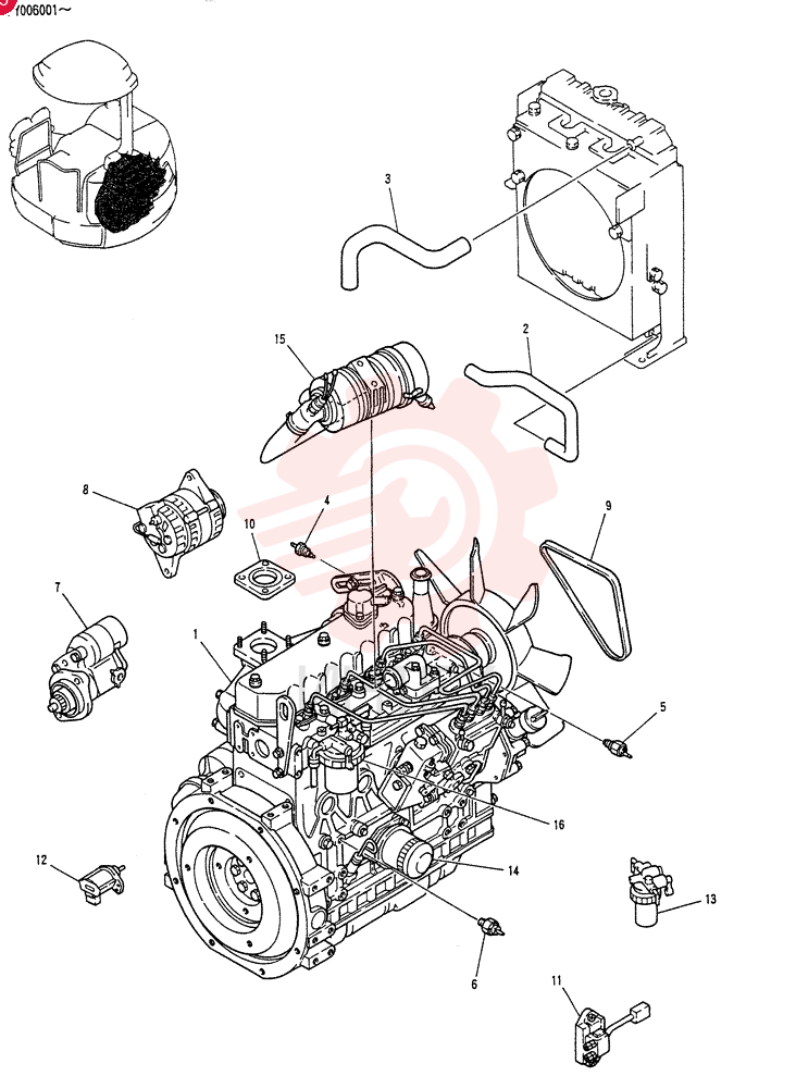 ENGINE PY02P00007F1