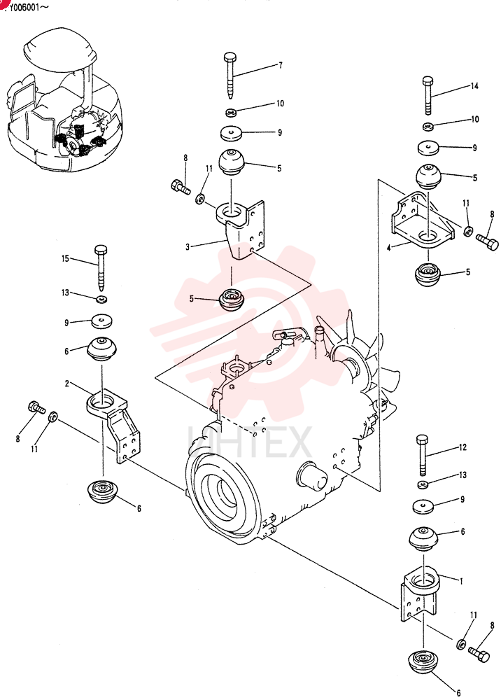 ENGINE INSTAL PY02P00006F1