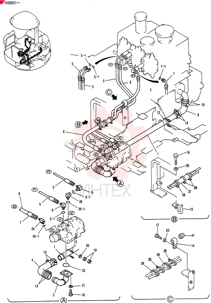 HYD LINES, UPP PY30H00001F1