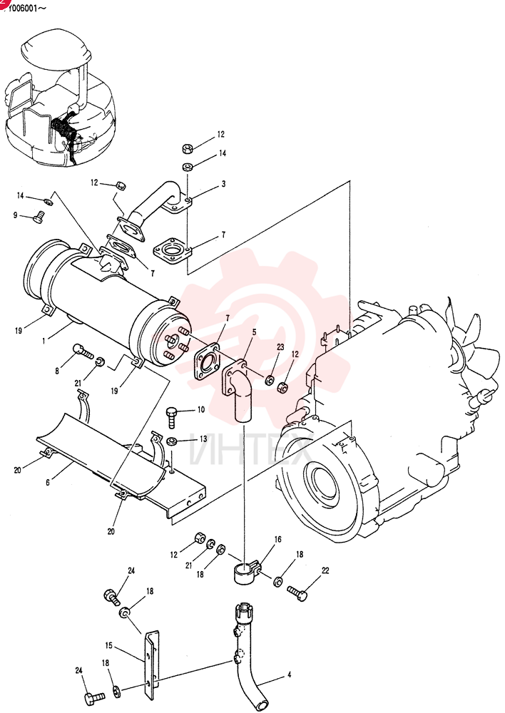 MUFFLER ASSY PY12P00002F1