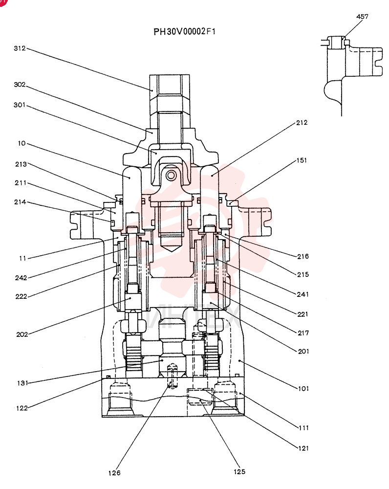PILOT VALVE PH30V00002F1