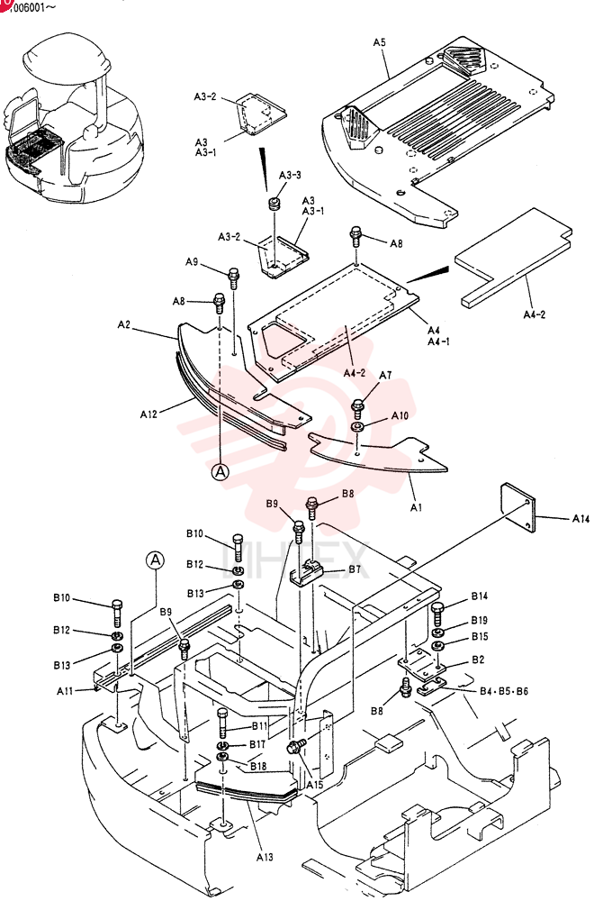 PLATE GROUP, FLOOR PY03M00007F1